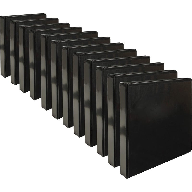 Business Source 1" Round-Ring View Binder - Image 1